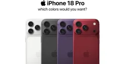 Bocoran desain dan warna iPhone 18 Pro. (Sumber: X/@theapplecycle)
