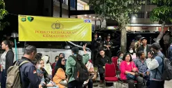 Situasi di ruang Identifikasi Korban Bencana (DVI) Rumah Sakit Polri Kramat Jati, Jakarta Timur, Selasa, 9 Desember 2025. (Sumber: POSKOTA | Foto: M Tegar Jihad)