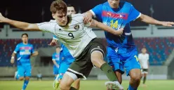 Timnas Indonesia U23 mengalami kekalahan perdana di SEA Games 2025 dari Filipina, apakah masih bisa lolos fase grup? (Sumber: Instagram/@timnasindonesia)