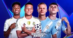 Saksikan pertandingan Real Madrid vs Man City di Liga Champions 2025/2026 (Sumber: Vidio.com)