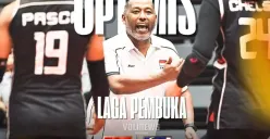 Hasil voli putri SEA Games 2025, Indonesia kalahkan Malaysia di partai pembuka. (Sumber: Instagram/@volinewsid)