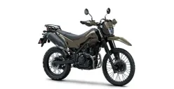 Tampilan motor trail KLX230 DF 2026. (Sumber: Dok. Kawasaki)
