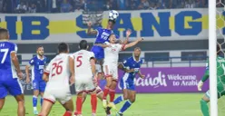 Potret Ramon Tanque yang mencetak goal bagi Persib Bandung saat berhadapan dengan Bangkok United di ajang ACL 2. (Sumber: Persib)