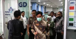 Wapres RI, Gibran Rakabuming Raka seusai menjenguk korban tabrak mobil MBG di RSUD Cilincing, Jakarta Utara, Kamis, 11 Desember 2025. (Sumber: POSKOTA | Foto: Dhiya Ahmad Fauzan/M2)