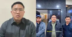 Resbob klarifikasi (kiri) dan Viking Pusat laporkan Resbob ke Polda Jabar (kanan) (Sumber: TikTok/resbobbb dan Instagram/officialvpc)