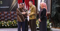 BPBD Jakarta dinobatkan penghargaan Terbaik Klasifikasi Kehumasan Unit Kerja Perangkat Daerah (UKPD), Jumat, 12 Desember 2025. (Sumber: Dok. Istimewa)