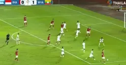 Potret pertandingan Indonesia vs Myanmar (Sumber: Vidio)