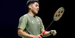 Moh. Zaki Ubaidillah akan berjumpa Alwi Farhan di final badminton SEA Games 2025. (Sumber: Instagram/@badminton.ina)