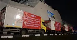 Alfamidi mengirimkan bantuan logistik kepada korban bencana di Sumatera. (Sumber: Dok. Alfamidi)