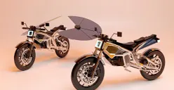 Motor konsep solaris, menggabungkan panel surya dan desain aerodinamis futuristis. (Sumber: Solaris)