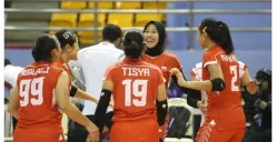 Timnas Voli Putri Indonesia masih memiliki satu peluang tersisa untuk membawa pulang medali dari ajang SEA Games 2025. (Sumber: X/@volleyballidn)