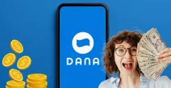 Ilustrasi - Salah satu cara klaim saldo DANA gratis dengan main aplikasi penghasil uang. (Sumber: Gemini AI/Pexels/Poskota)