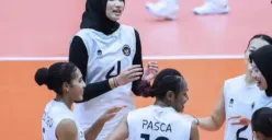 LIVE SCORE Timnas Voli Putri Indonesia vs Filipina: Duel Sengit Penentuan Medali Perunggu SEA Games 2025. (Sumber: Instagram/@buanaamsalhutapea)