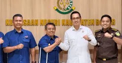 Kejari Kabupaten Bogor bangun sinergitas bersama NPCI Kabupaten Bogor untuk pembinaan atlet disabilitas. (Sumber: Kejari Kabupaten Bogor)