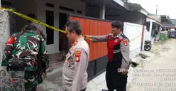 Pekerja bangunan tewas diduga tersengat listrik saat memperbaiki toren air di atap rumah Desa Susukan, Bojonggede, Kabupaten Bogor. (Sumber: Istimewa)