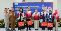 Dinas PPAPP DKI Jakarta menggelar talkshow dengan tema 'Stop Bullying dan Kekerasan melalui Ketahanan Keluarga untuk Mewujudkan Generasi Emas 2045' di Gedung UPT PPPA, Pulo Gadung, Jakarta Timur. (Sumber: Istimewa)