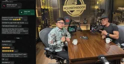 Bukti chat ibunda dan undangan Bigmo ke podcast Close The Door (Sumber: X/@mownohoes, Instagram/@bigmoskyy)