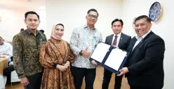 bank bjb menandatangi PKS dengan Kemenko Kumham Imipas. (Sumber: Corsec bank bjb)