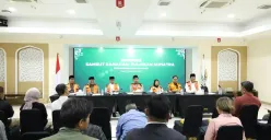 BAZNAS menggelar konferensi pers Sambut Ramadan Pulihkan Sumatra di Jakarta, Rabu, 17 Desember 2025. (Sumber: Istimewa)
