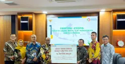 Dana kemanusiaan Suzuki disalurkan melalui Kementerian Perindustrian. (Sumber: Suzuki)