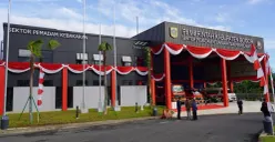 Pemkab Bogor meresmikan Pos Pemadam Sektor Sentul City, Rabu, 17 Desember 2025. (Sumber: Poskota/Giffar Rivana)