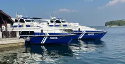 Ilustrasi Kapal Dishub DKI Jakarta yang akan melayani penumpang menuju Kepulauan Seribu saat libur Nataru. (Sumber: Istimewa)