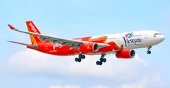 Ilustrasi maskapai penerbangan menuju Vietnam. (Sumber: Vietjet)