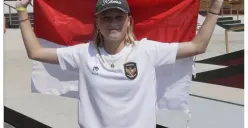 Nama Ni Wayan Malana Fairbrother tengah menjadi sorotan publik nasional usai penampilannya yang impresif pada ajang SEA Games 2025 di Bangkok, Thailand. (Sumber: X/@OghieGigs)