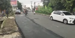 Salah sebuah ruas jalan Provinsi Banten di Kabupaten Pandeglang yang sudah ditangani. (Sumber: Dok. UPT PJJ Pandeglang)