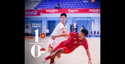 Timnas Futsal Indonesia kalah 1-0 dari Vietnam. (Sumber: Instagram/@timnasfutsal)