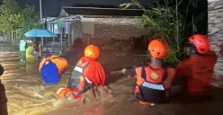 Kondisi banjir di Desa Citasuk, Kecamatan Padarincang, yang merendam sedikitnya 569 rumah. (Sumber: BPBD Kabupaten Serang)