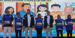 BNN menggelar Pencanangan Pemulihan Kampung Harapan Bersinar di Buffer Area IPC Tanjung Priok, Jakarta Utara, Rabu, 17 Desember 2025. (Sumber: Dok. BNN)