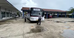 Suasana di Terminal Mandala, Kabupaten Lebak pada Kamis, 18 Desember 2025. (Sumber: POSKOTA | Foto: Samsul Fatoni)
