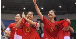 Timnas futsal putri Indonesia siap melawan Vietnam di laga final SEA Games 2025. (Sumber: X/@TimnasXtra)