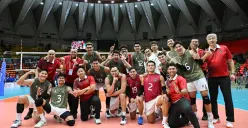 Link live streaming final voli putra SEA Games 2025 Indonesia vs Thailand hari ini. (Sumber: X/@volleyballidn)