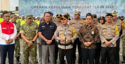 Kepolisian Negara Republik Indonesia (Polri) resmi menggelar Apel Gelar Pasukan Operasi Kepolisian Lilin 2025 di Lapangan Silang Monas, Gambir, Jakarta Pusat, Jumat, 19 Desember 2025 sore. (Sumber: Istimewa)
