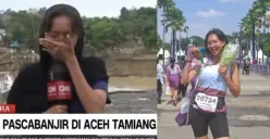 Siapa Irine Wardhanie? Simak profil jurnalis CNN Indonesia yang viral karena tangisnya saat meliput banjir Aceh Tamiang. (Sumber: Instagram/@irinewardhanie)