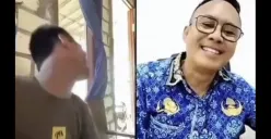 Viral aksi tak terpuji oknum guru kepada remaja tuna wicara. Ejekan di live streaming itu tuai kecaman netizen. (Sumber: X/@B3doel___)