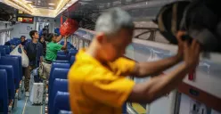 Link beli tiket kereta api Lebaran 2026. (Sumber: Poskota/Bilal Nugraha Ginanjar)