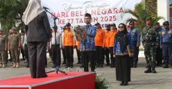 Pemkot Cirebon menggelar Upacara Peringatan Hari Bela Negara ke-77 Tahun 2025 di halaman Balai Kota Cirebon, Jumat, 19 Desember 2025. (Sumber: Humas Pemkot Cirebon)