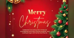 Contoh Poster Natal 2025: Inspirasi Desain Bermakna untuk Ibadah, Keluarga, dan Pelayanan Gereja (Sumber: Pinterest)