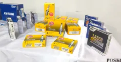 Ilustrasi busi NKG. (Sumber: Poskota/Erwan Hartawan)