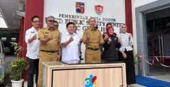 UPTD PSC 119 Gesit di Jalan R.M. Tirto Adhi Soerjo Nomor 3, Kecamatan Tanah Sareal, Kota Bogor, diresmikan. (Sumber: Dok. Dinkes Bogor)