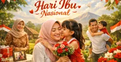 Contoh ucapan Hari Ibu 2025 yang mengandung makna dan menyentuh hati (Sumber: ChatGPT)