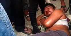 Pria yang diduga akan mencuri sepeda motor tertangkap basah warga di Jalan Ir H Juanda, Kecamatan Bekasi Timur, Kota Bekasi, Senin 22 Desember 2025. (Sumber: Istimewa)