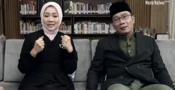 Potret Ridwan Kamil dan Atalia Praratya - Ridwan Kamil menyampaikan pernyataan terbuka soal perceraiannya dengan Atalia Praratya, mengakui kekhilafan dan berharap bisa memperbaiki diri. (Sumber: YouTube/Najwa Shihab)