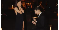 Justin Hubner resmi melamar Jennifer Coppen (Sumber: Instagram/@justinhubner)