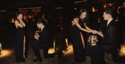 Momen haru dan romantis Jennifer Coppen yang dilamar Justin Hubner, Unggahan instagram dibanjiri ucapan selamat. (Sumber: Instagram/@justinhubner5, @jennifercoppenreal20)