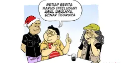 Obrolan Warteg hari ini. (Sumber: Poskota/Arif Setiadi)