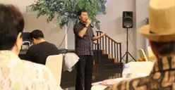 Wali Kota Cirebon, Effendi Edo menegaskan, kekayaan budaya harus diurus secara konkret di The Radiant Center, Kota Tangerang Selatan, Jumat, 19 Desember 2025. (Sumber: Dok. Pemkot Cirebon)